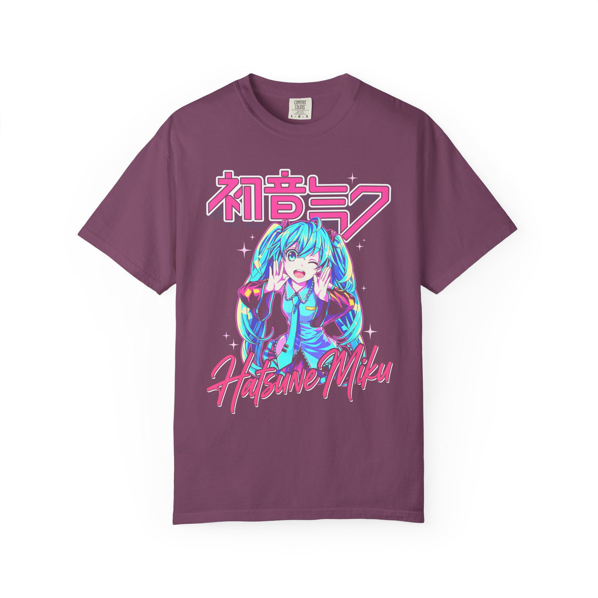 Teal Twin Tail Virtual Singer Classic Tee | Kawaii Anime Pop