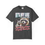 Its My Life Sabotage Myself Raccoon Classic Tee | 90s Retro