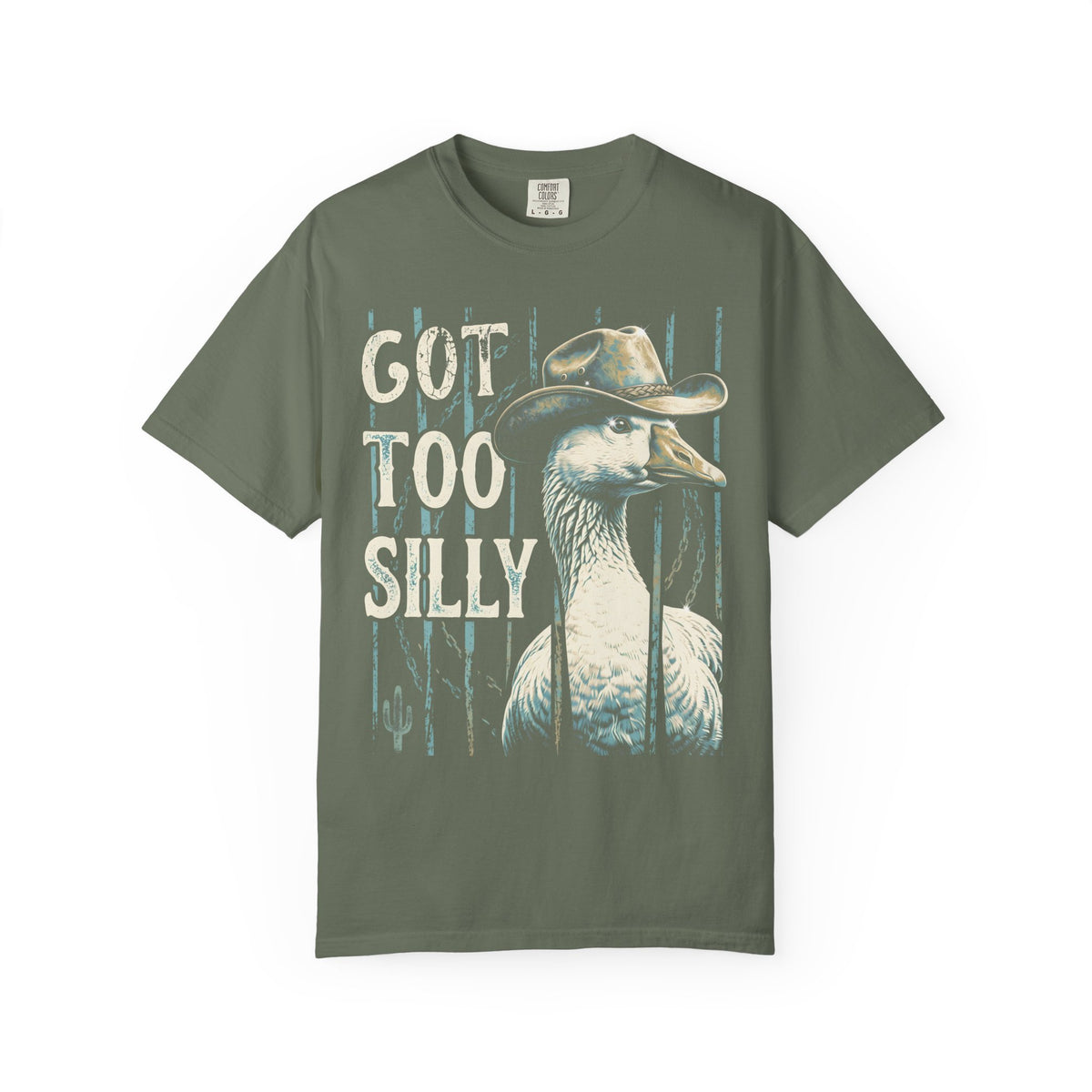 Got Too Silly Goose Classic Tee | Cowboy Western | Funny Honk