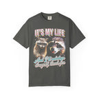 Its My Life Sabotage Myself Raccoon Classic Tee | Funny Meme