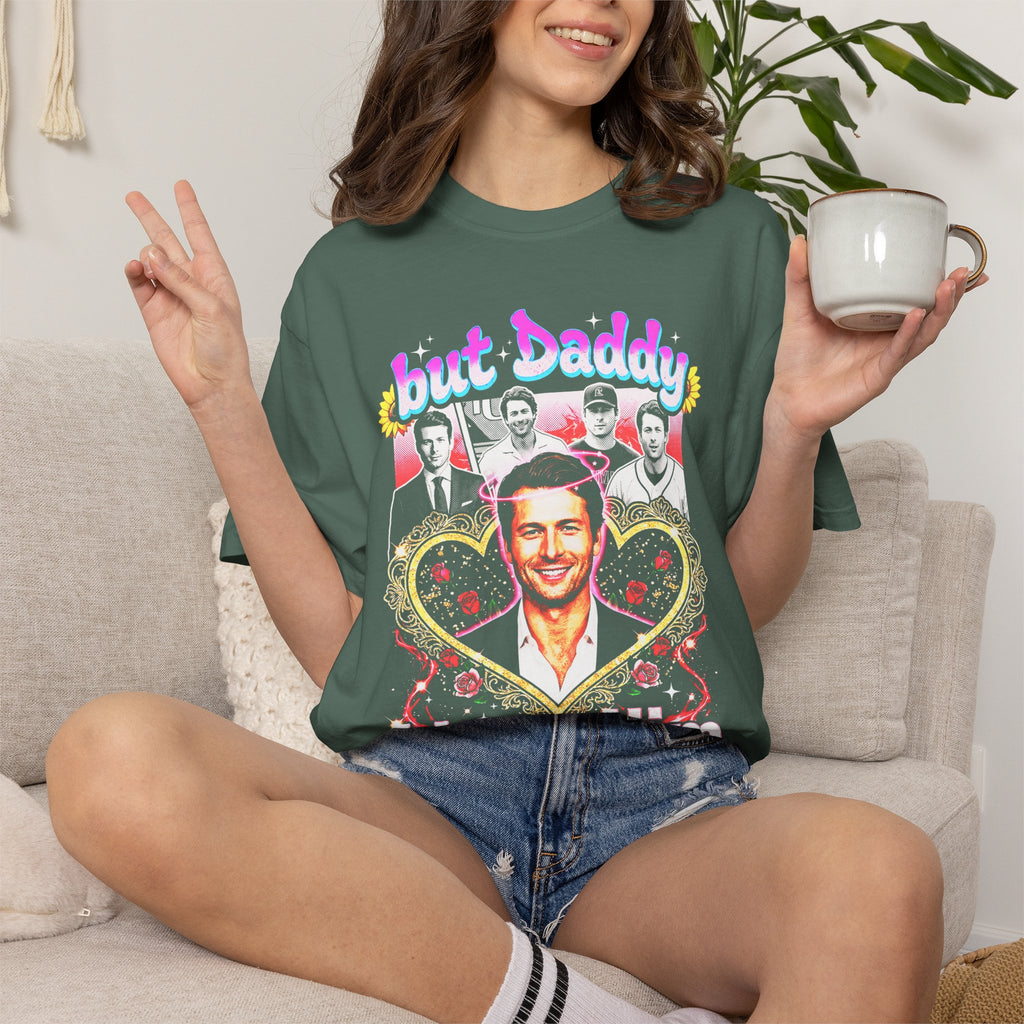 Glen Powell Classic Tee | But Daddy I Love Him | 90s Gift