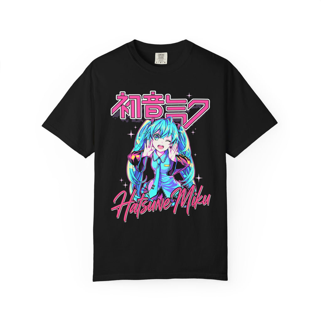 Teal Twin Tail Virtual Singer Classic Tee | Kawaii Anime Pop