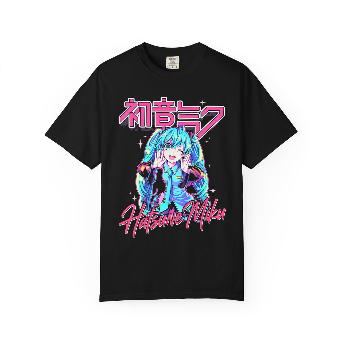 Teal Twin Tail Virtual Singer Classic Tee | Kawaii Anime Pop