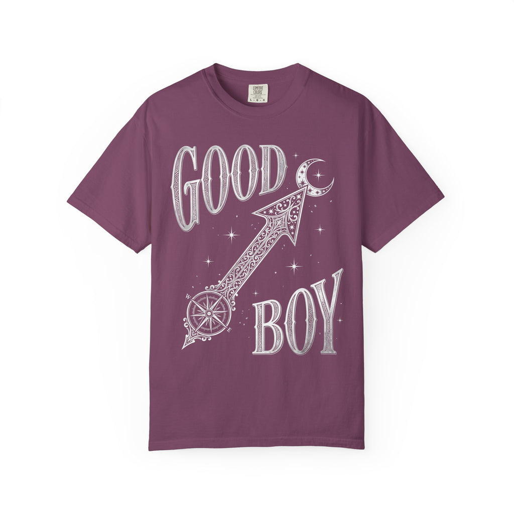 Good Boy Cosmic Guidance Classic Tee | Mystical Compass Rose