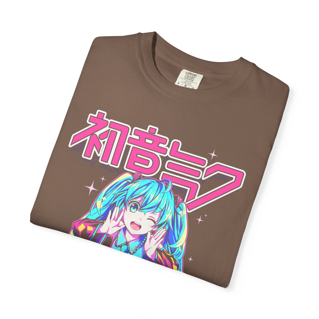 Teal Twin Tail Virtual Singer Classic Tee | Kawaii Anime Pop