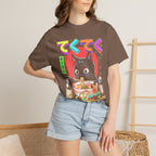 Cute Black Cat Ramen Classic Tee | Japanese Food | Retro Gift