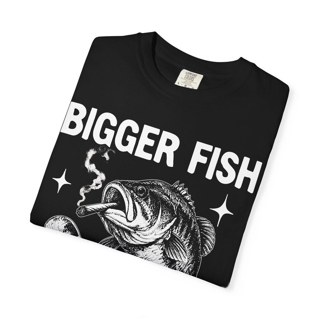 Bigger Fish Gets Fried Classic Tee | Funny Skater | Fish Meme