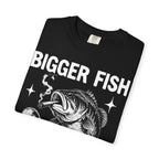 Bigger Fish Gets Fried Classic Tee | Funny Skater | Fish Meme