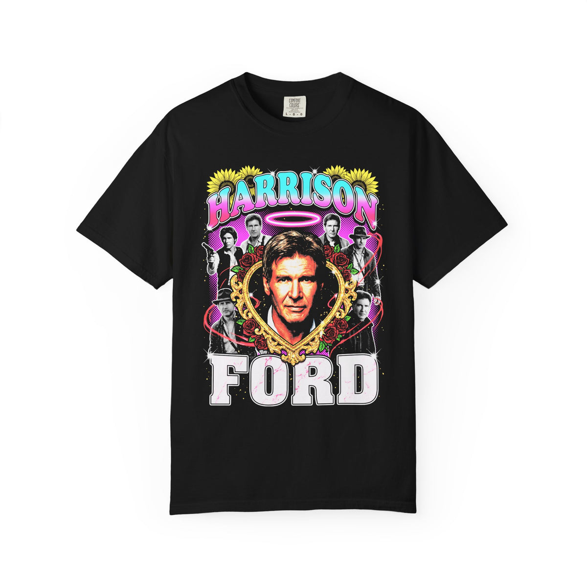 Harrison Ford Classic Tee | 90s Vintage | Movie Gift