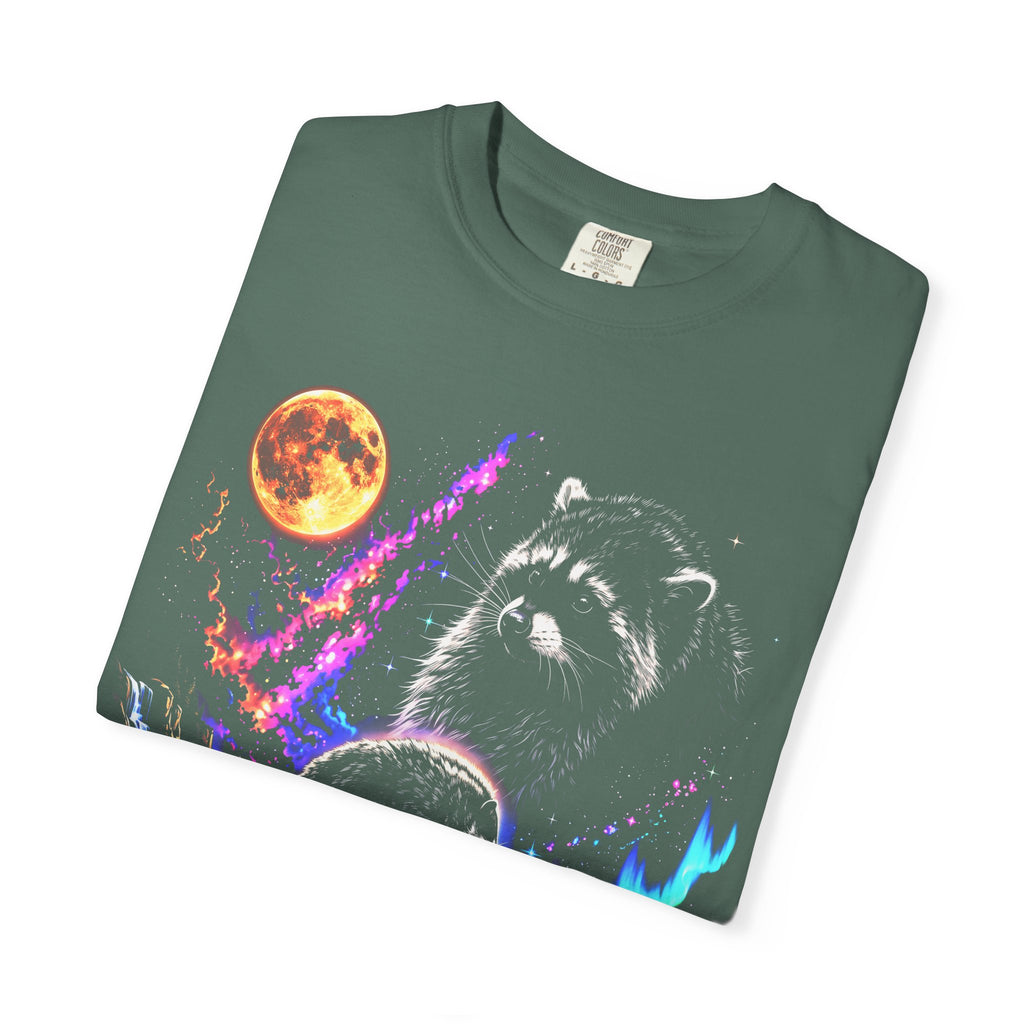 Raccoon Galaxy Classic Tee | 90s Vintage | Space Gift