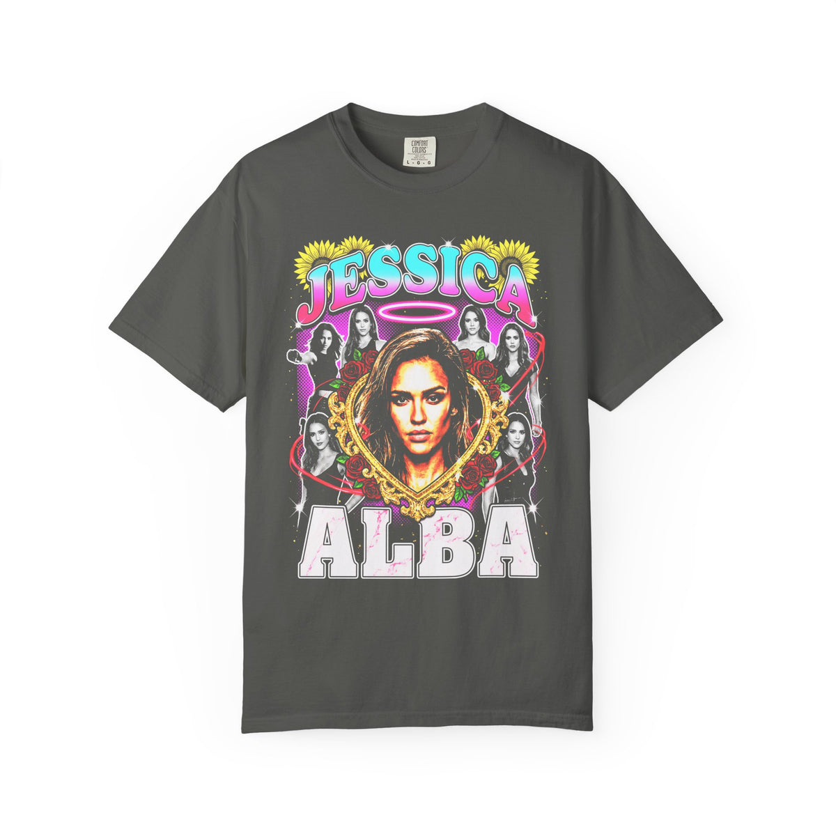 Jessica Alba Classic Tee | 90s Graphic Style | Retro Bootleg