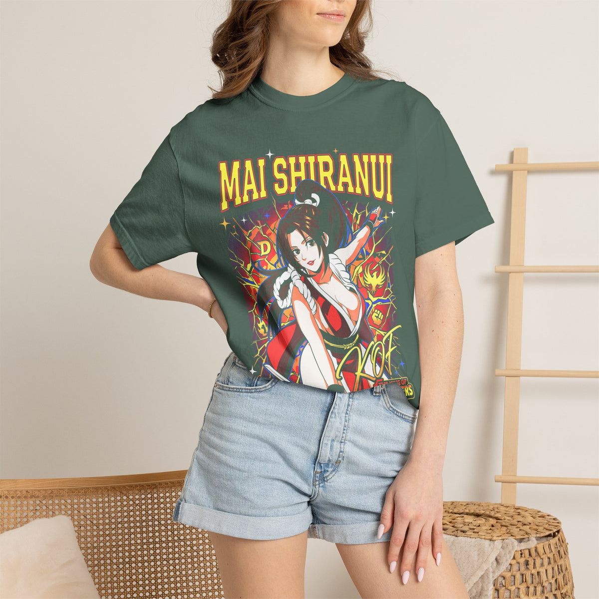 Martial Arts Heroine Classic Tee | Retro Anime | Fighter Gift