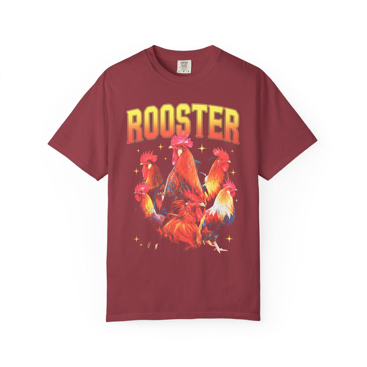 Vintage Rooster Classic Tee | 90s Graphic | Chicken Gift