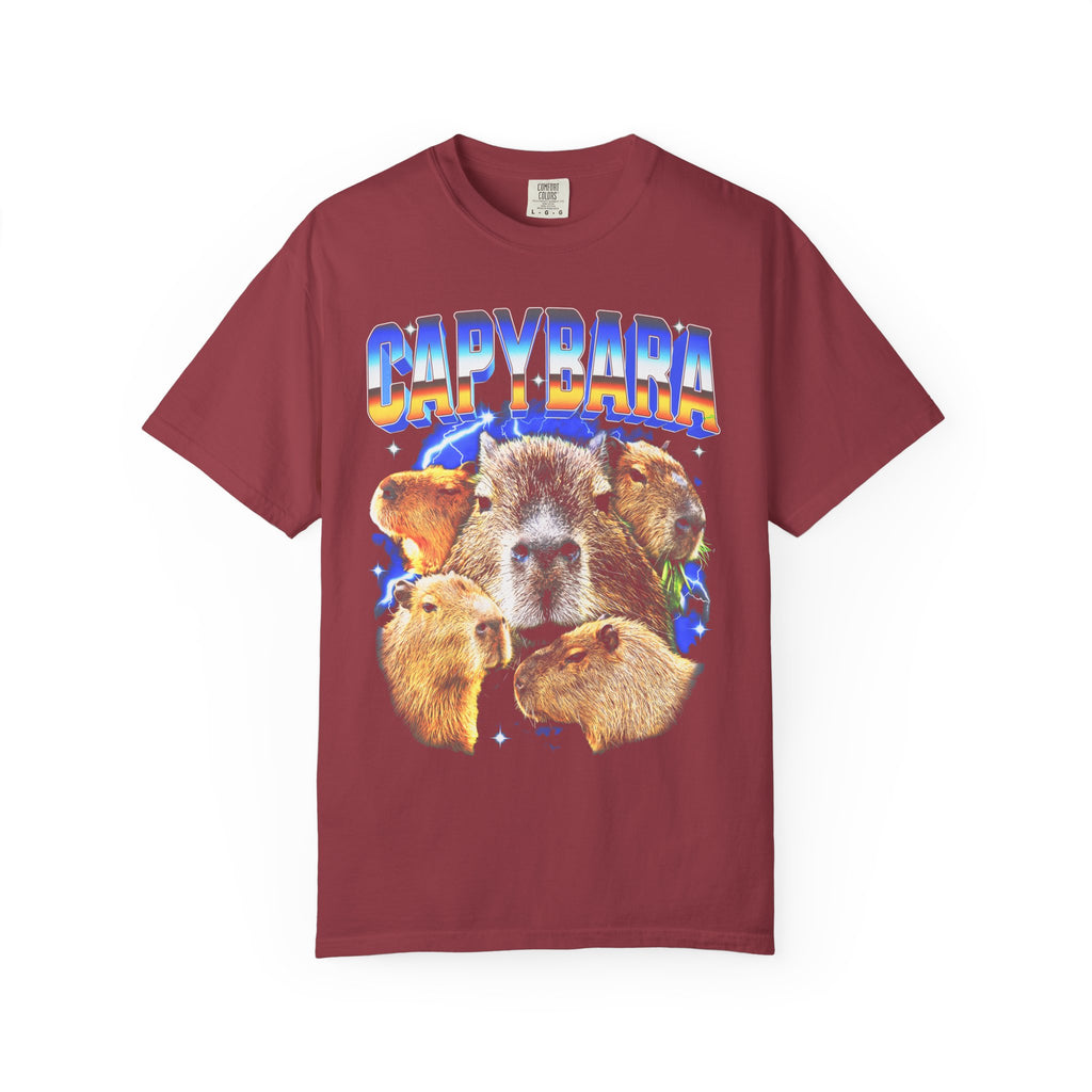 Capybara Lightning Classic Tee | 90s Retro | Animal Gift