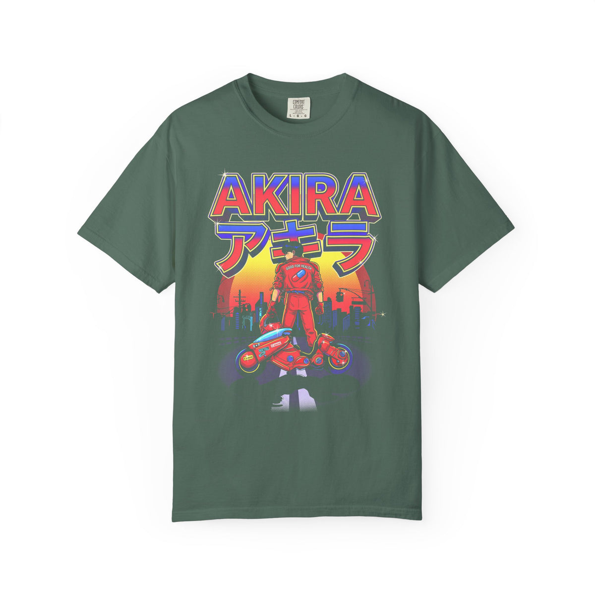 Cyberpunk Motorcycle Rider Classic Tee | Japanese | Manga Gift