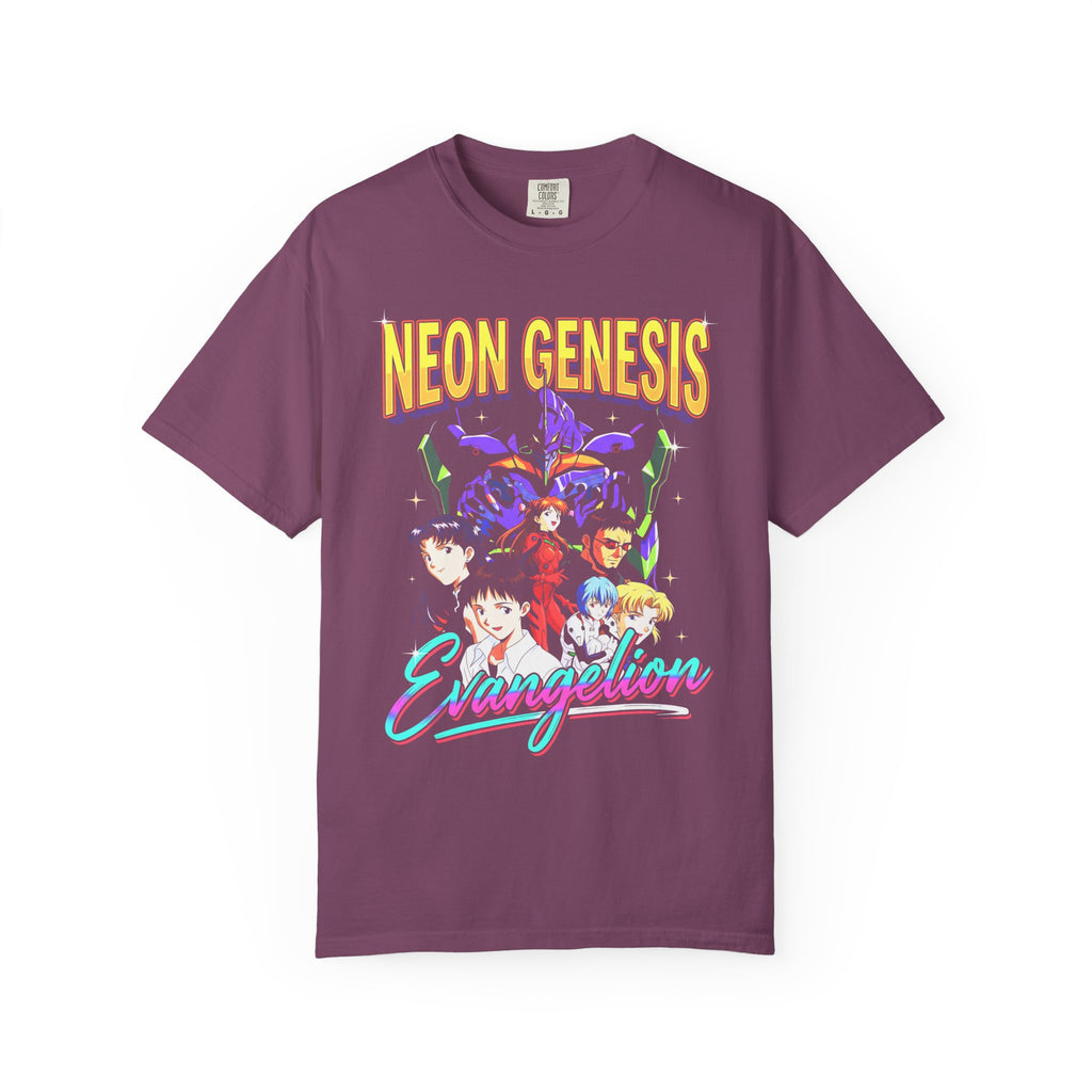 Retro Mecha Pilot Classic Tee | Neon Robot | Sci-Fi Anime Gift