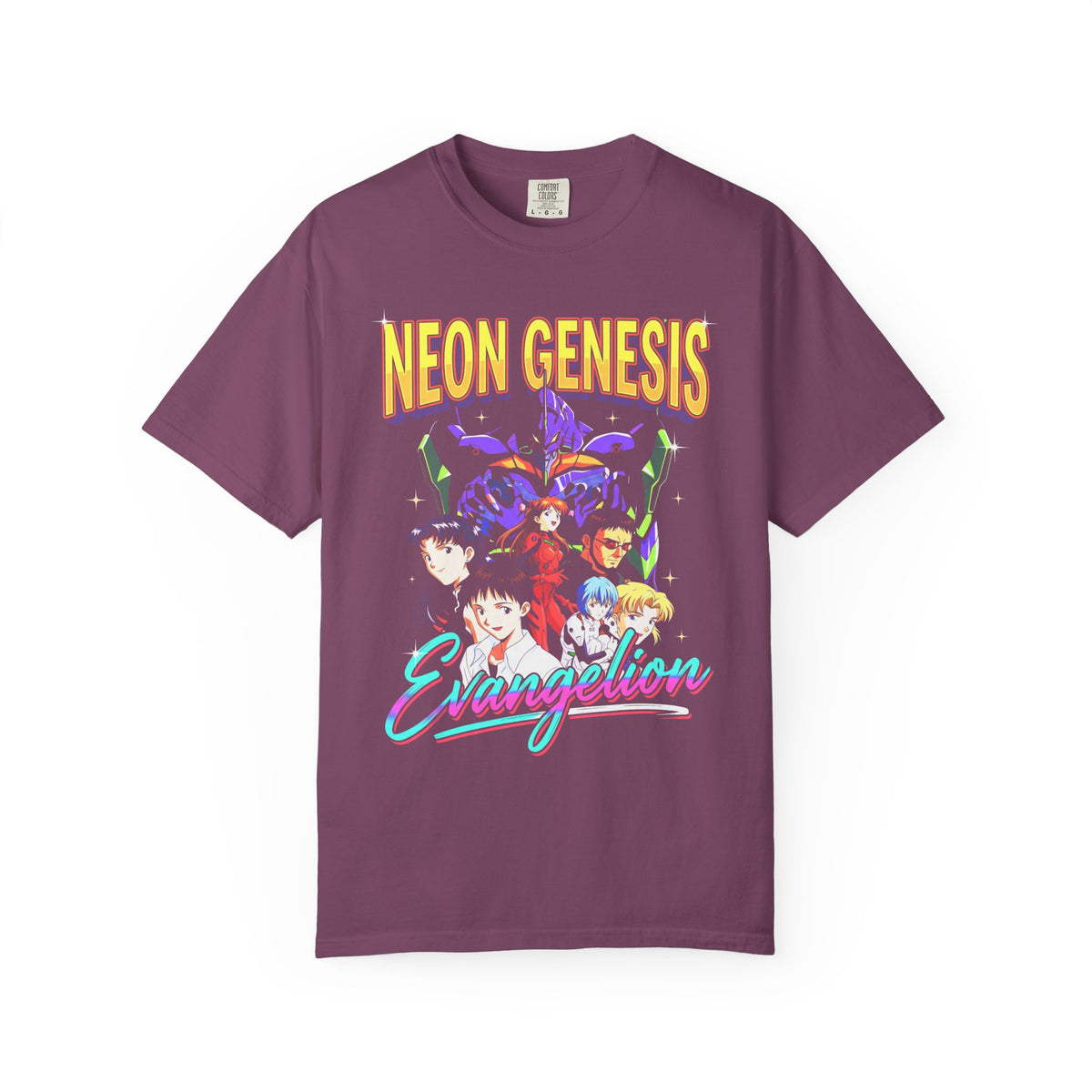 Retro Mecha Pilot Classic Tee | Neon Robot | Sci-Fi Anime Gift