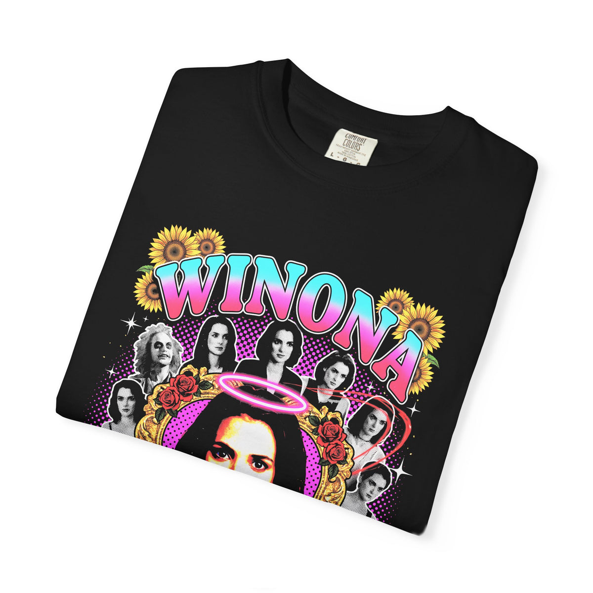 Winona Ryder Classic Tee | 90s Vintage | Retro Actress Gift