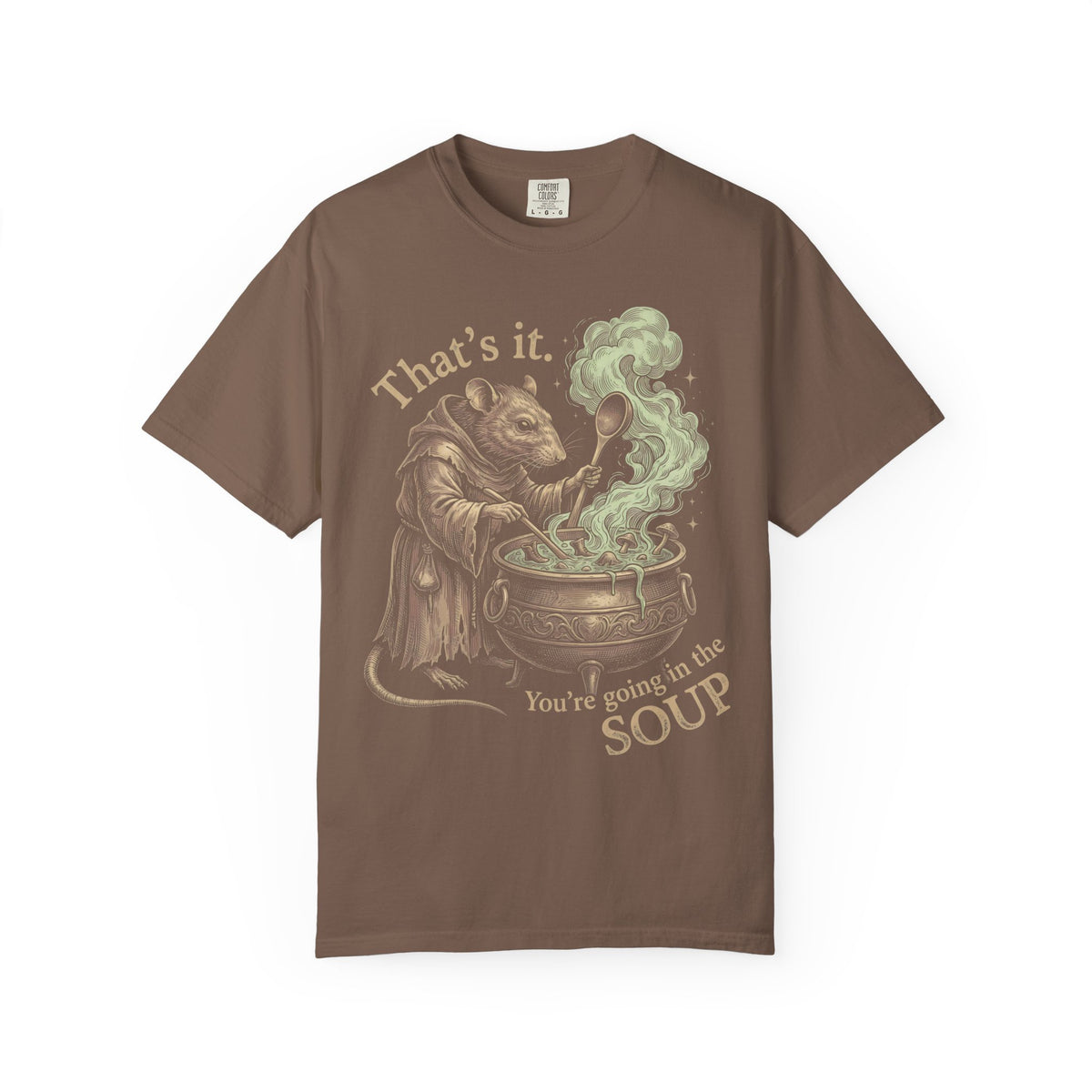 You're Going In The Soup Classic Tee | Wizard Rat Meme