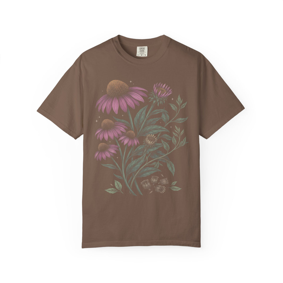 Botanical Floral Garden Classic Tee | Vintage Illustration