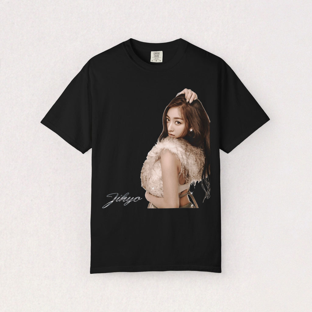 Jihyo Signature Classic T-Shirt | K-Pop Fan Merch Graphic Tee