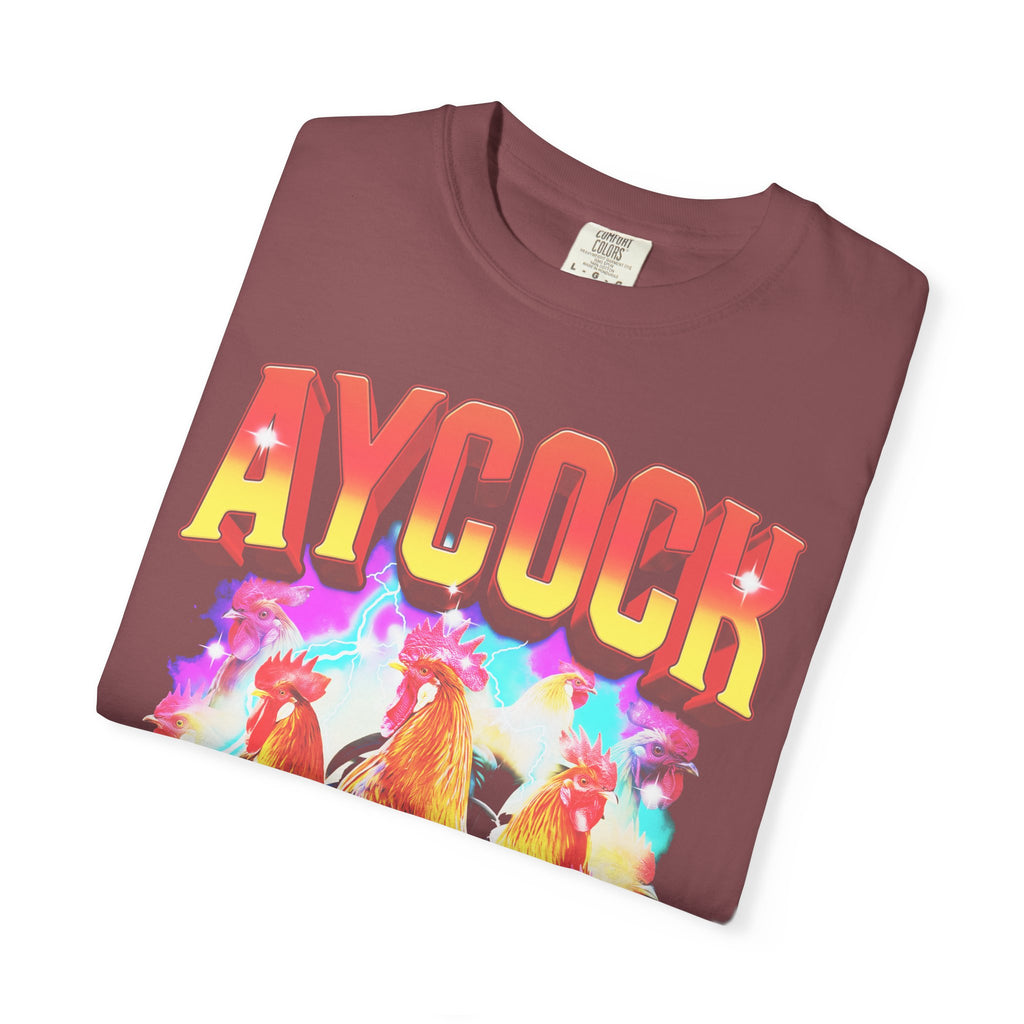 Aycock Vintage Rooster Classic Tee | 90s Chicken | Meme Gift