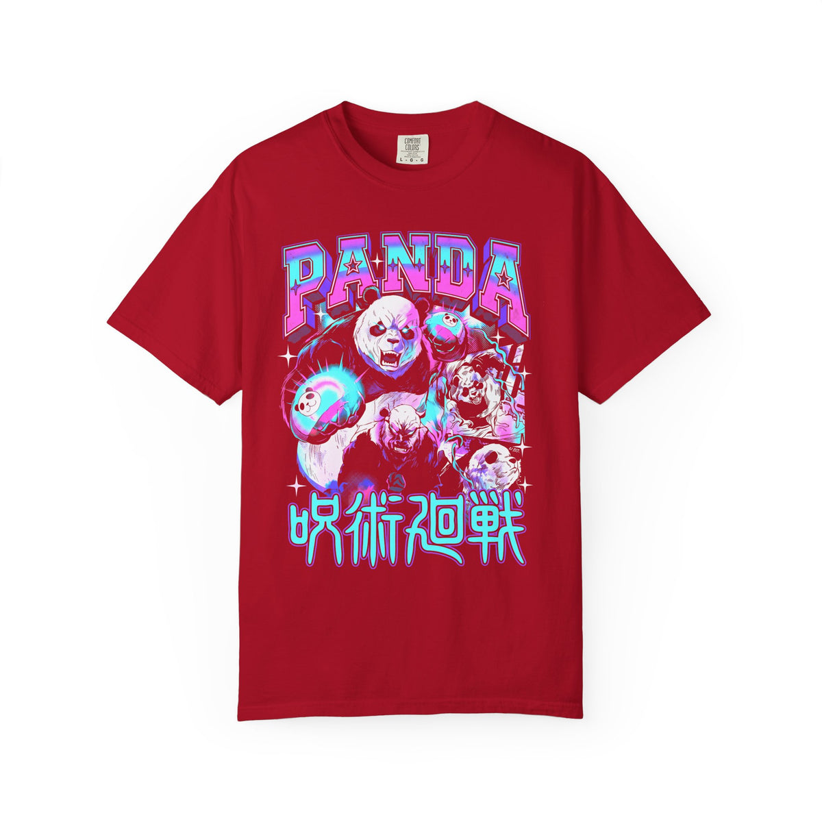 Panda Sorcerer Fighter Classic Tee | Japanese Anime | Magic Gift