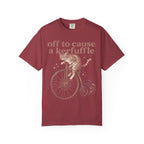 Off To Cause A Kerfuffle Classic Tee | Tabby Cat | Vintage