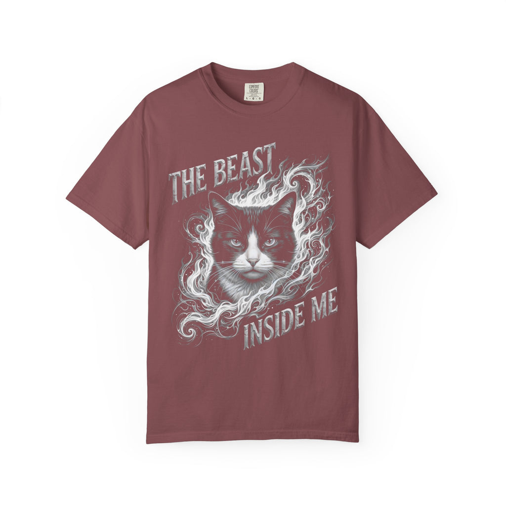 The Beast Inside Me Classic Tee | Dark Goth Cat Art