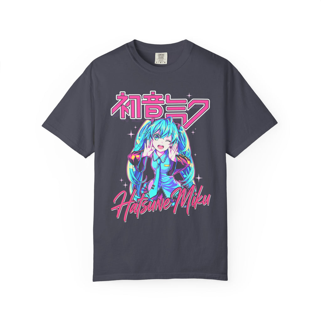 Teal Twin Tail Virtual Singer Classic Tee | Kawaii Anime Pop