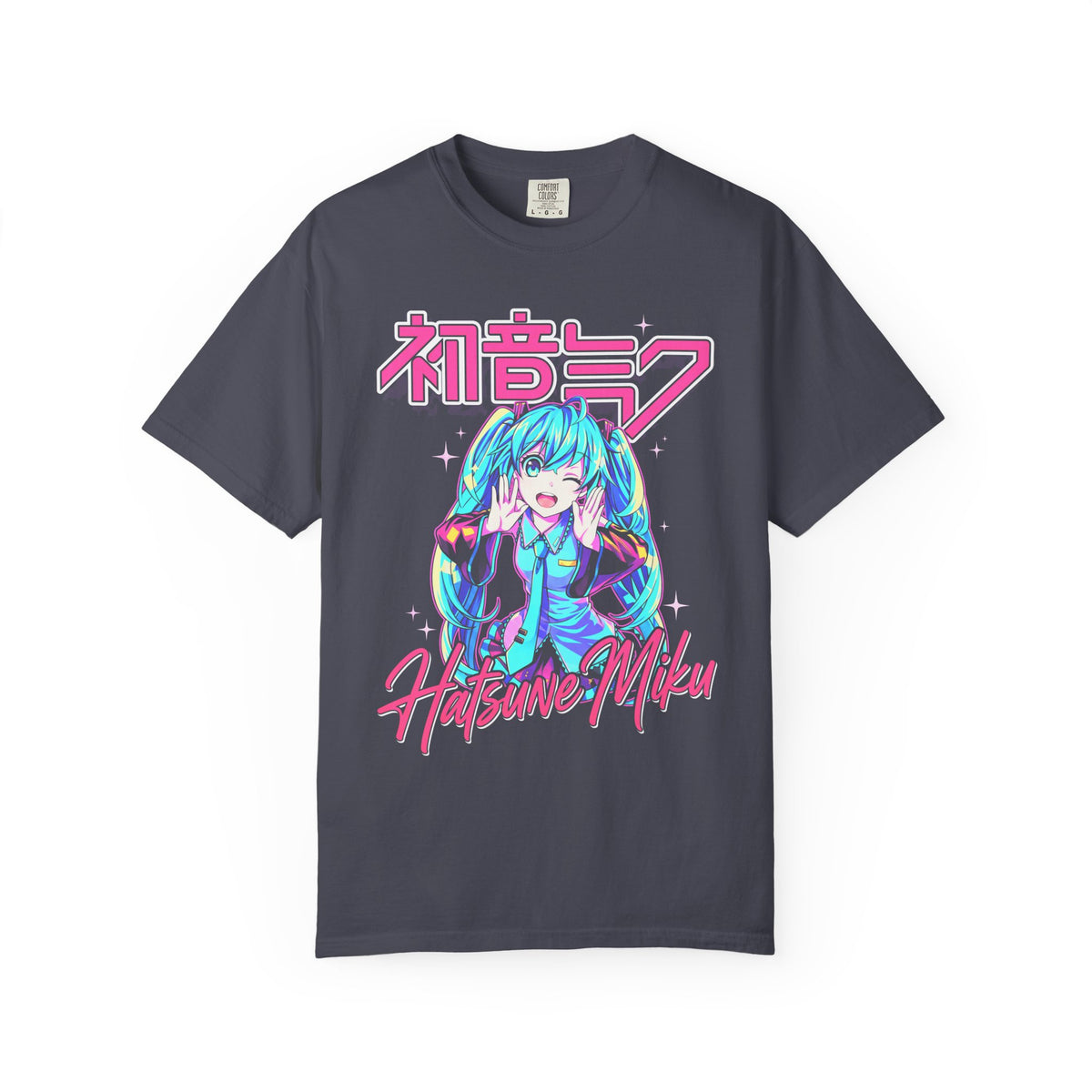 Teal Twin Tail Virtual Singer Classic Tee | Kawaii Anime Pop