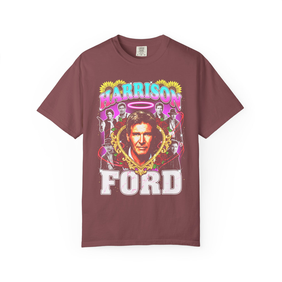 Harrison Ford Classic Tee | 90s Vintage | Movie Gift