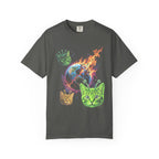 Alien Cat UFO Classic Tee | Mystery Space Art | Bowler Hat