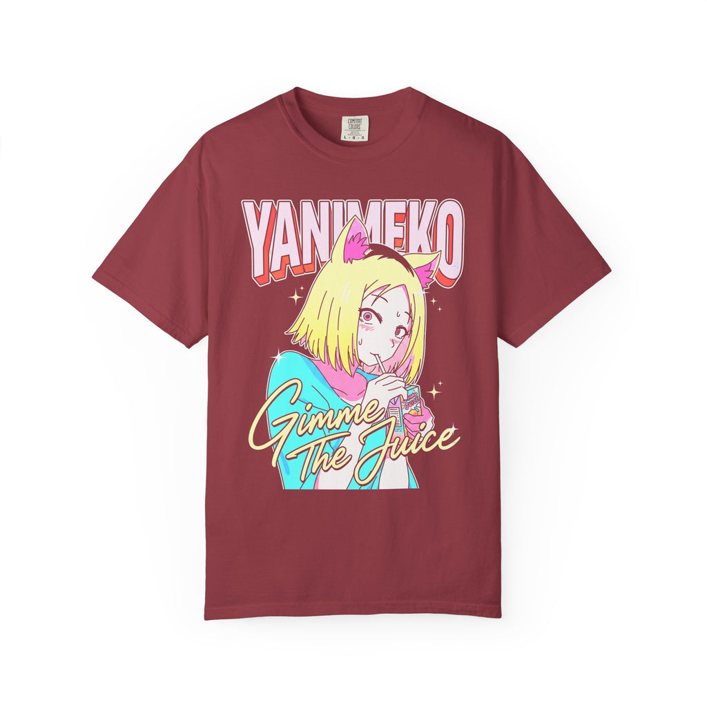 Gimme The Juice Classic Tee | Retro 90s | Anime Cat Girl