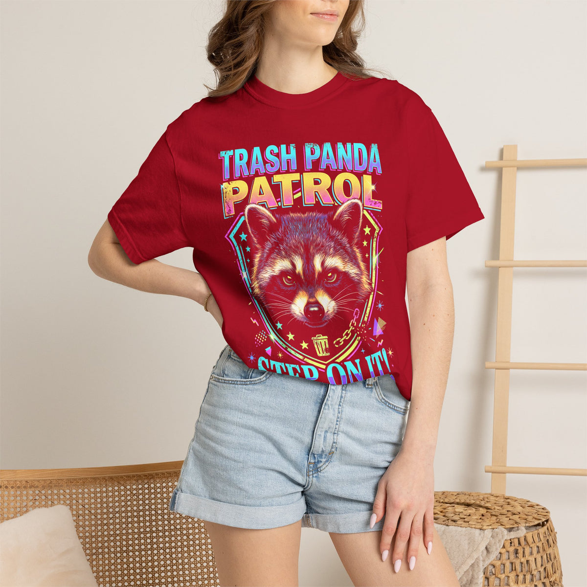 Trash Panda Patrol Step On It Classic Tee | 1993 Vintage Gift