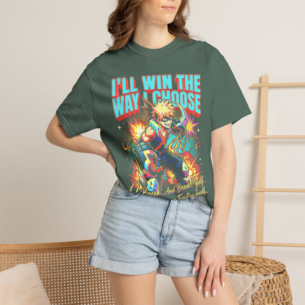 Ill Win The Way I Choose Classic Tee | Anime | Retro Manga