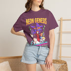 Retro Mecha Pilot Classic Tee | Neon Robot | Sci-Fi Anime Gift