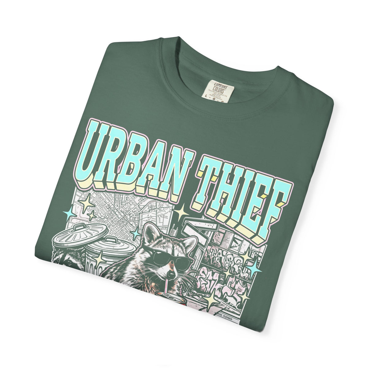 Urban Thief Dr P3pper Raccoon Classic Tee | Vintage Y2k Gift