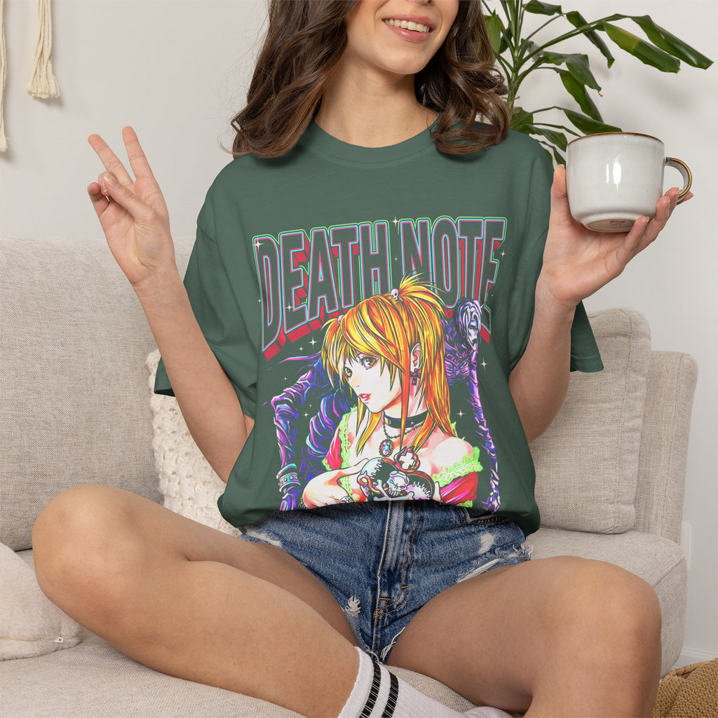Gothic Manga Girl Skeleton Classic Tee | Dark Retro Horror