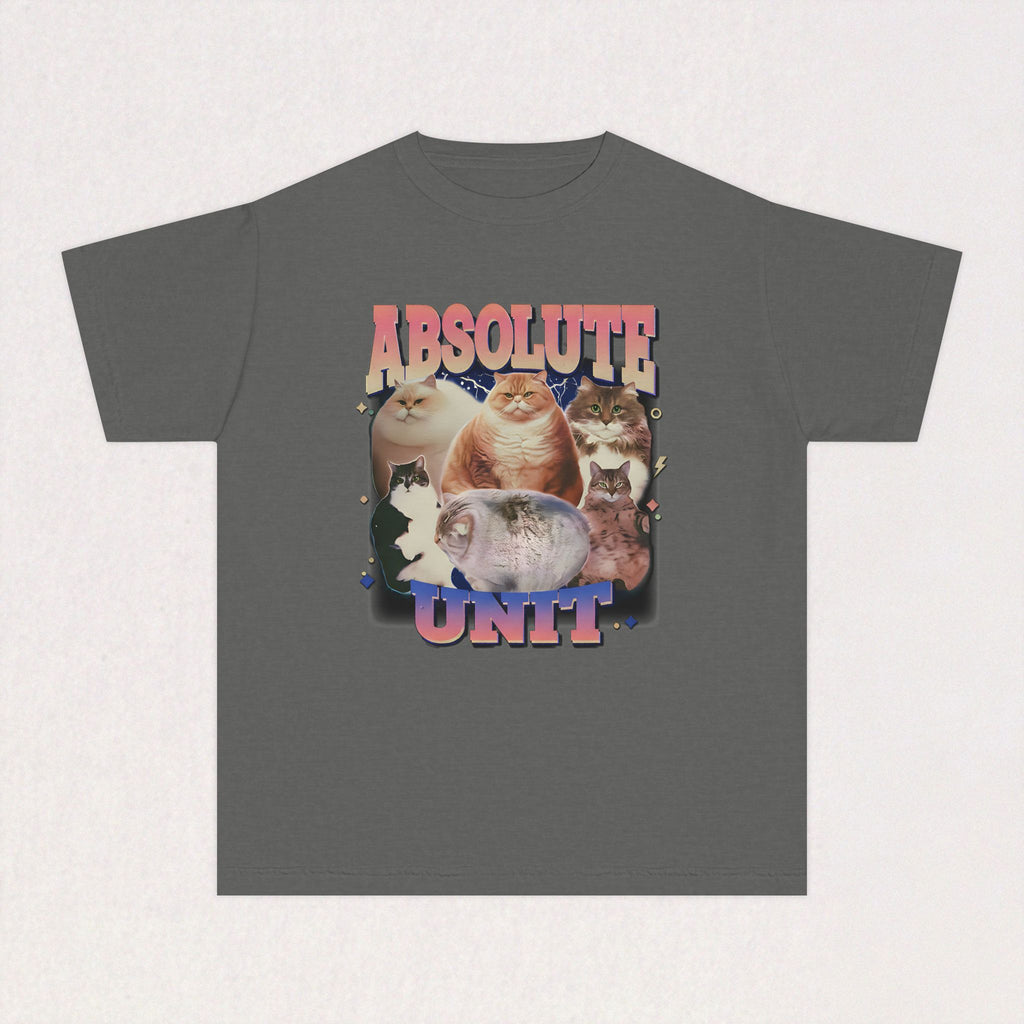 Absolute Unit Vintage Cat Kids Tee