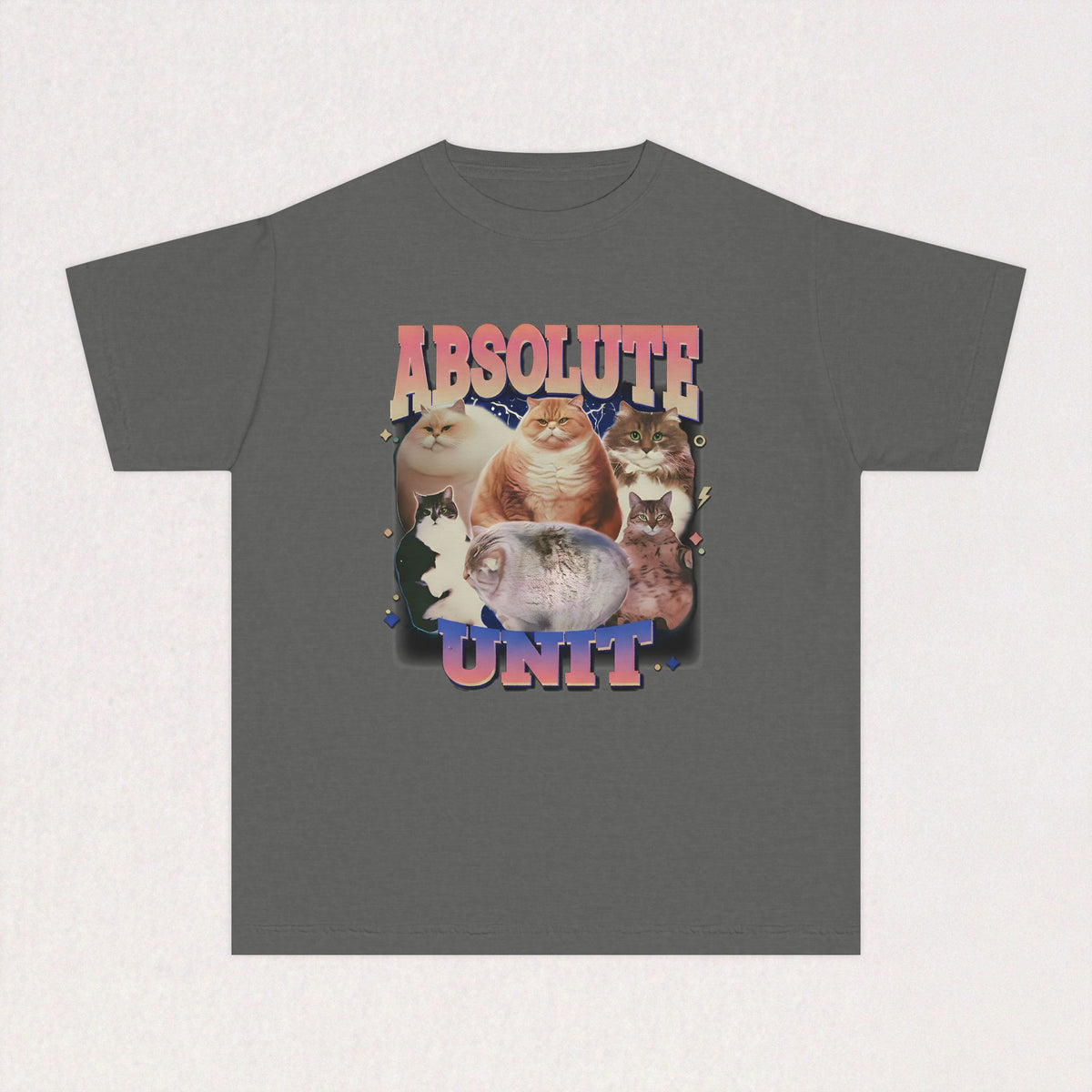 Absolute Unit Vintage Cat Kids Tee