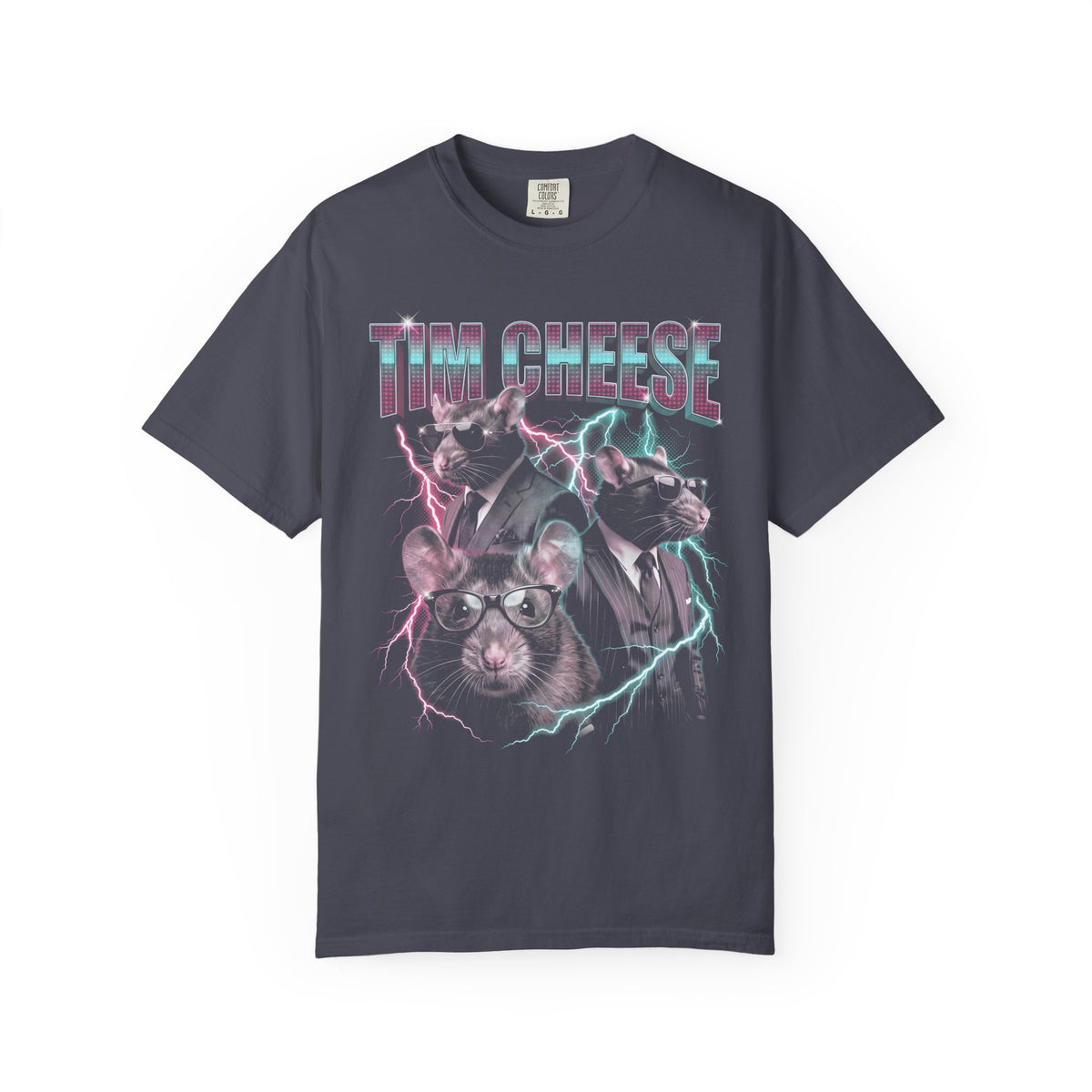 Tim Cheese Rat Boss Classic Tee | 90s Retro Bootleg Art