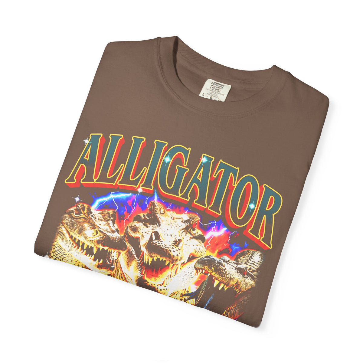 Vintage Alligator Classic Tee | 90s Graphic | Crocodile Gift