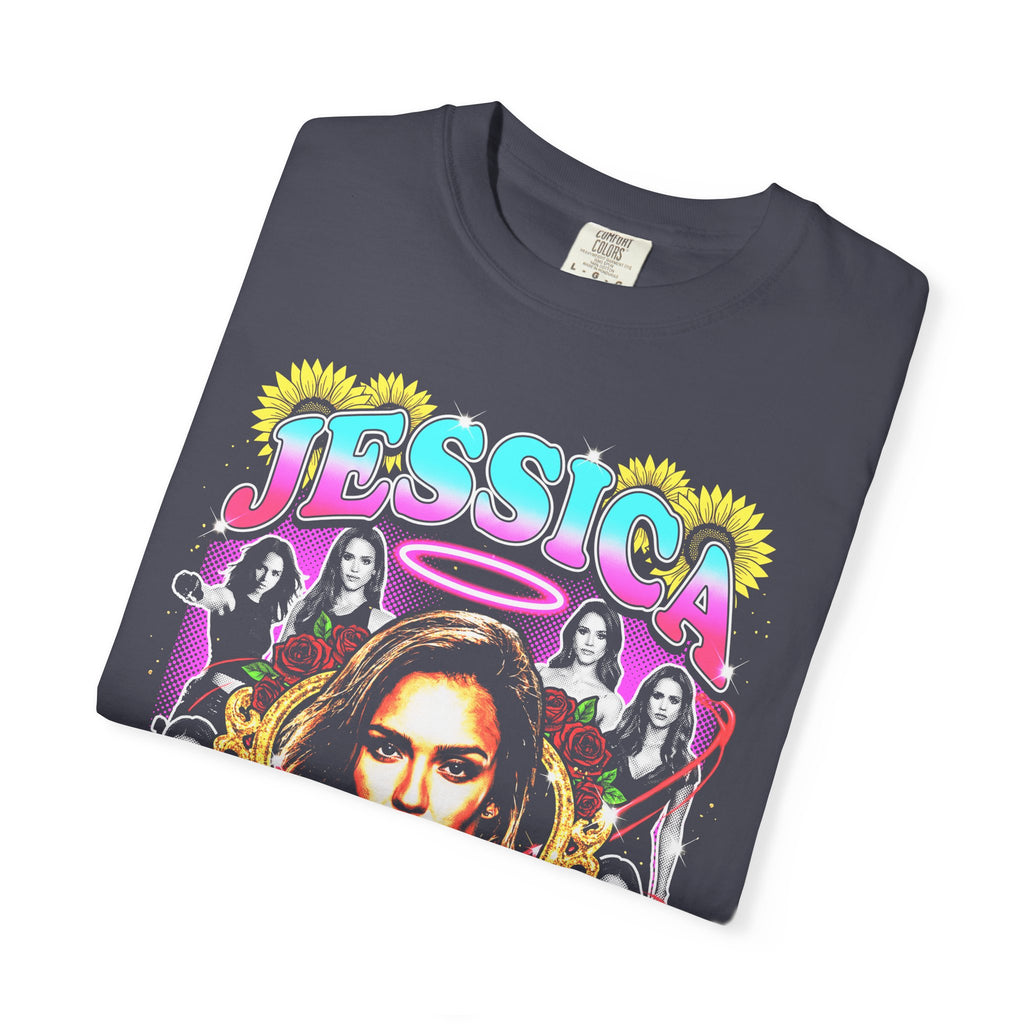 Jessica Alba Classic Tee | 90s Graphic Style | Retro Bootleg