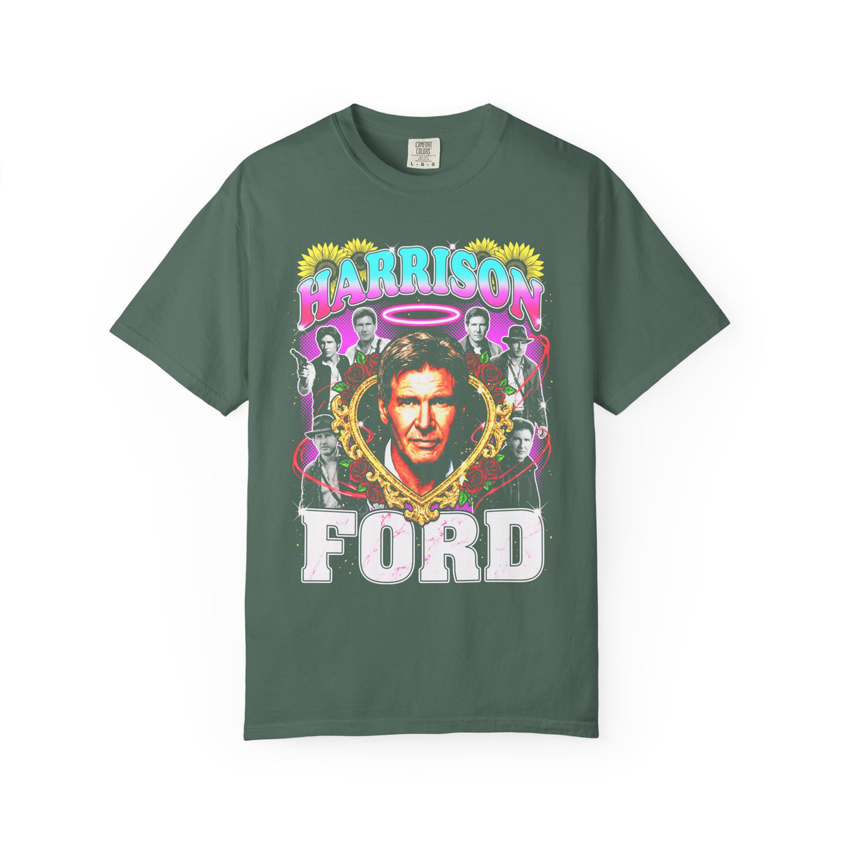 Harrison Ford Classic Tee | 90s Vintage | Movie Gift