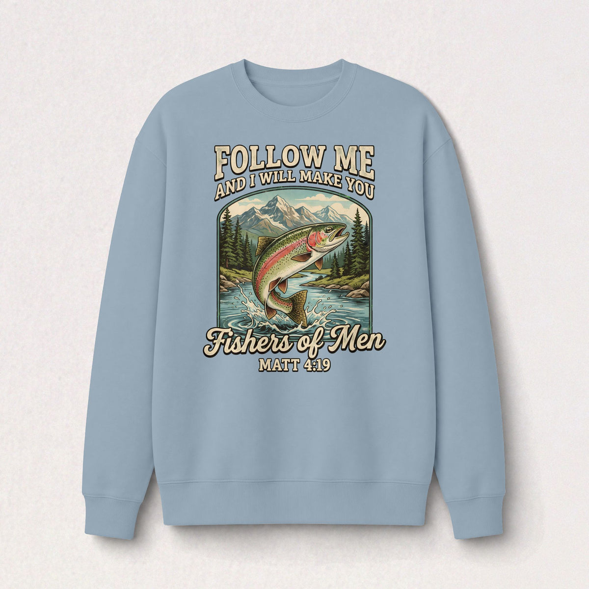 Follow Me, Fishers Of Men Matt 4 19 Heavyweight