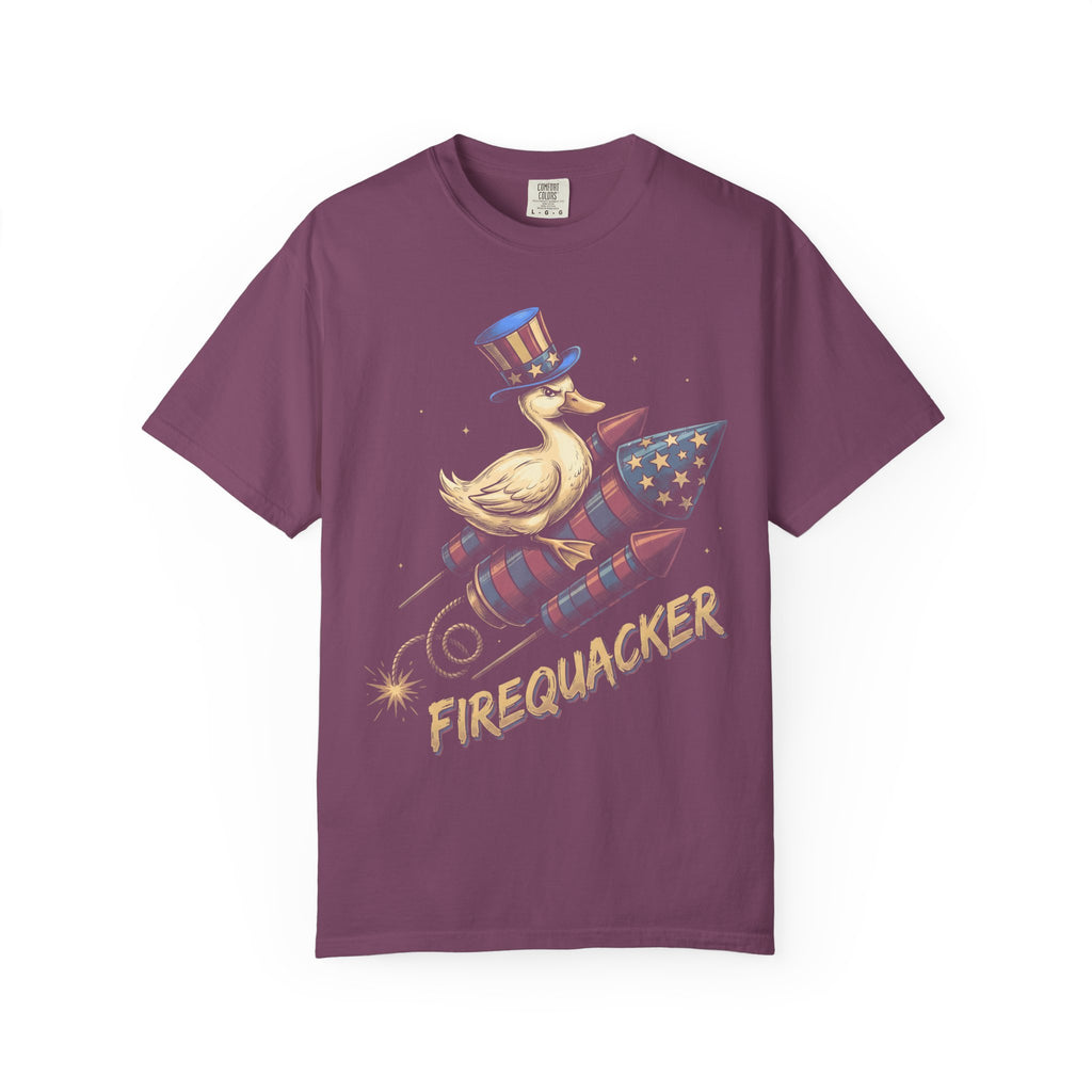 Firequacker Duck Classic Tee | 4th of July | Patriotic Graphic