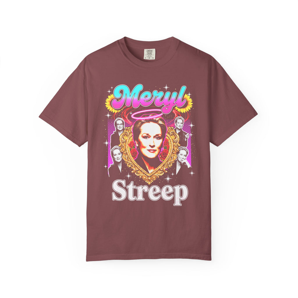 Meryl Streep Classic Tee | 90s Vintage | Actress Gift