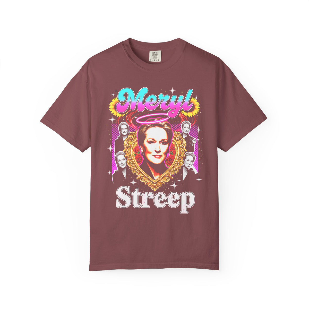 Meryl Streep Classic Tee | 90s Vintage | Actress Gift