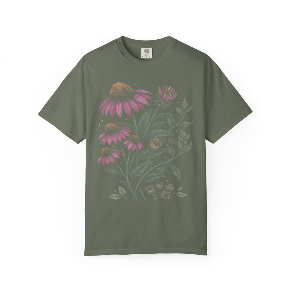 Botanical Floral Garden Classic Tee | Vintage Illustration
